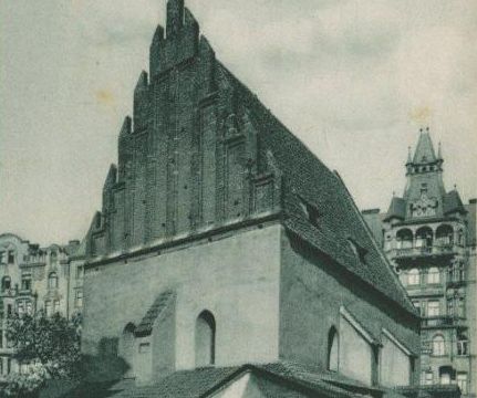 Praha - staronová synagóga - 1930